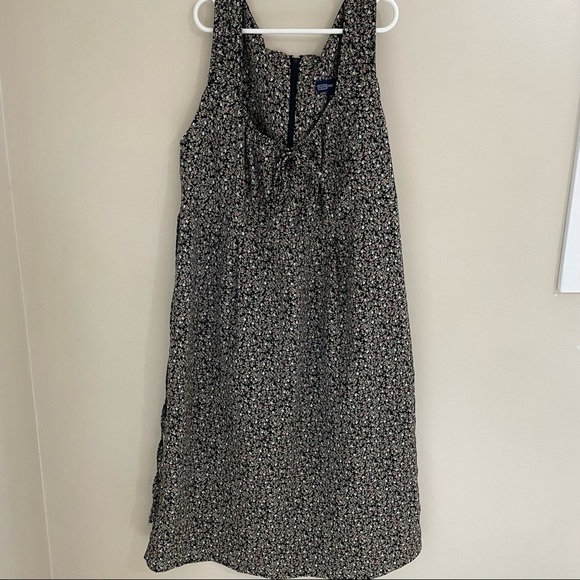 Thyme Maternity, Floral Print Halter Top Maternity Dress,Size S - Picture 1 of 9